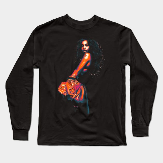 Sza Long Sleeve T-Shirt by lazartemarjun